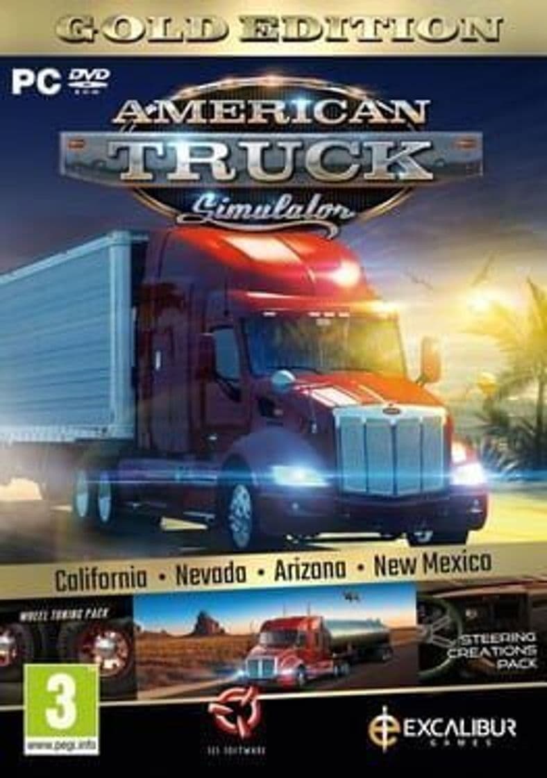 Videojuegos American Truck Simulator: Gold Edition