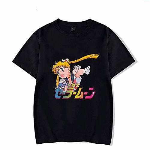 Product Sailor Moon 90s Funny Camiseta T Shirt Harajuku Clothes Tshirt Aesthetic Cat