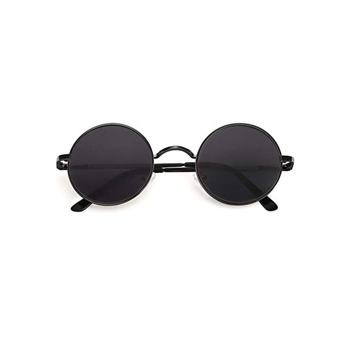 Moda CGID E01 Estilo Vintage Retro Lennon inspirado círculo metálico redondo gafas de sol polarizadas para hombres y mujeres