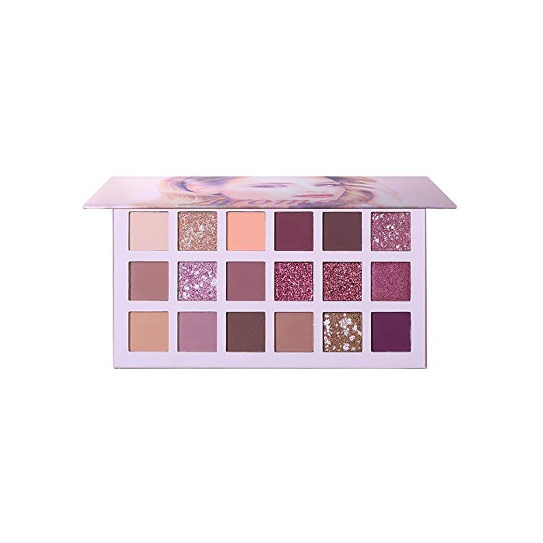 Belleza Ucanbe Nuevo 18 Colores Maquillaje Paleta de Sombra de Ojos Brillo Mate