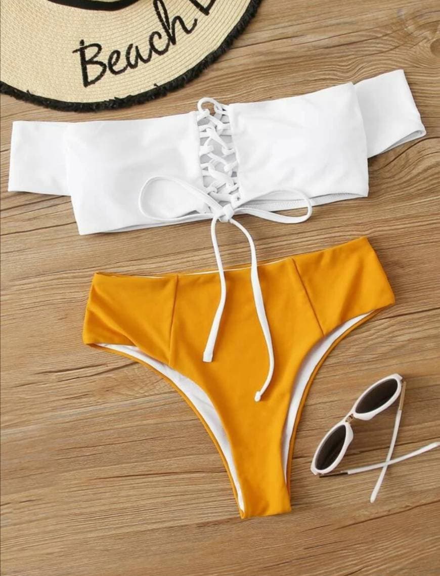 Moda Bikini de cintura alta