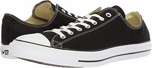 Fashion Converse Chuck Taylor All Star Ox, Zapatillas Unisex adulto, Negro