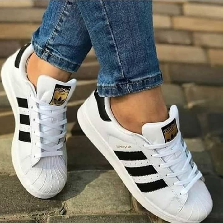 Moda Adidas Originals Superstar, Zapatillas Unisex Adulto, Blanco