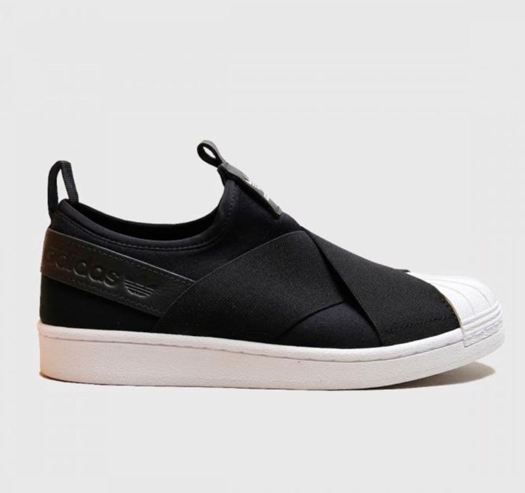 Moda Tênis Adidas Super Star Slip On Feminino Preto