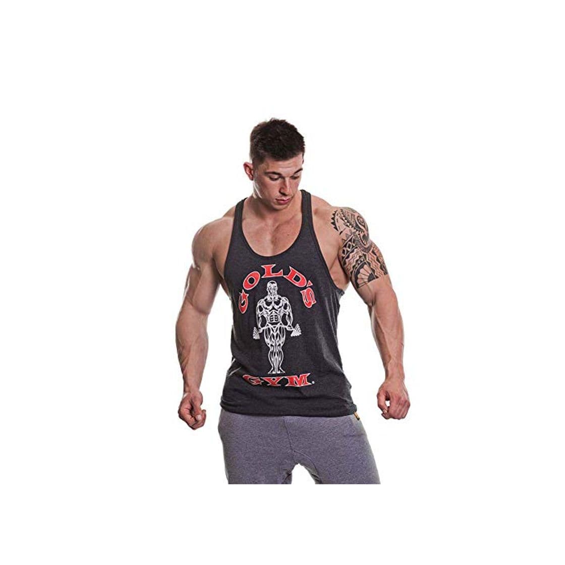 Producto Gold´s Gym GGVST-003 Muscle Joe - Camiseta musculación para Hombre