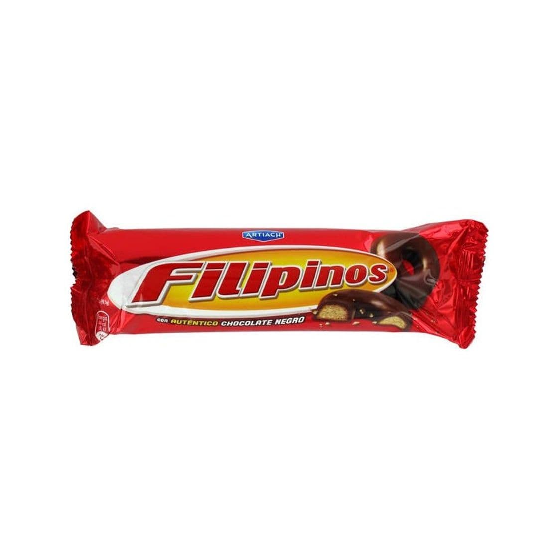 Product Filipinos - Galletas bañadas con chocolate con leche - - 100 g