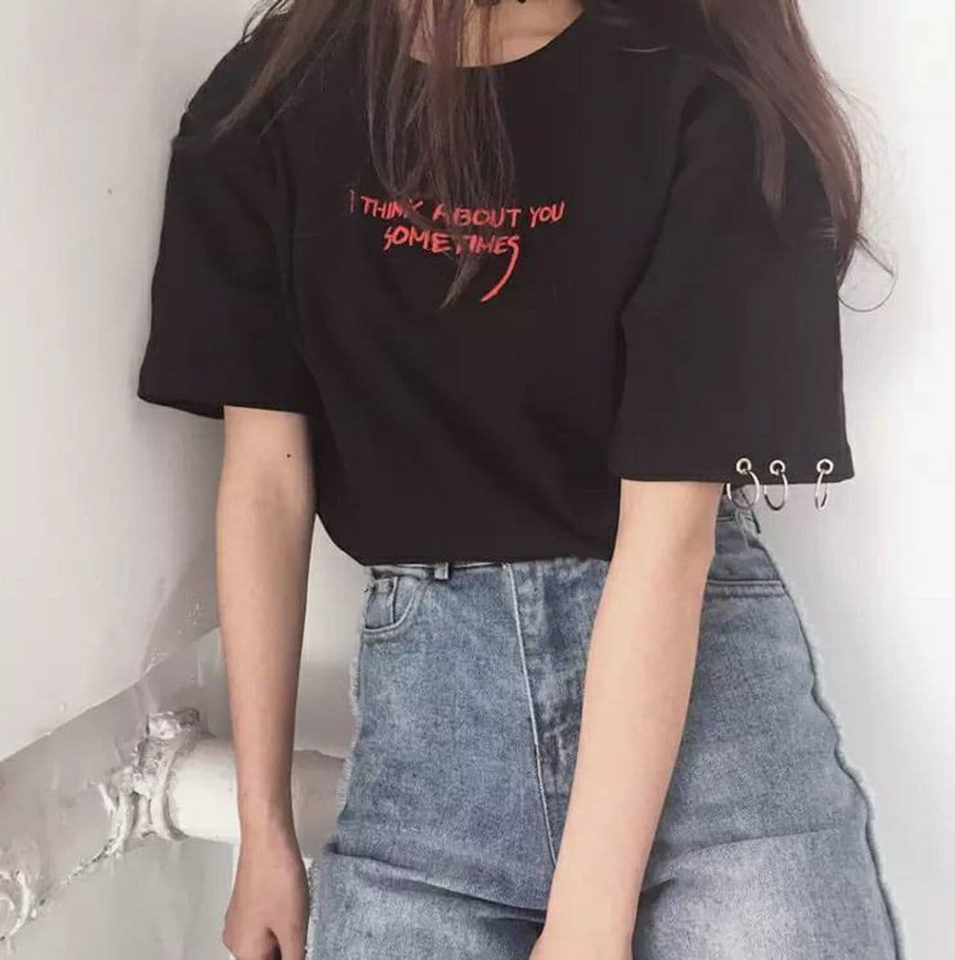 Producto Camiseta "I think about you sometimes" aliexpress 