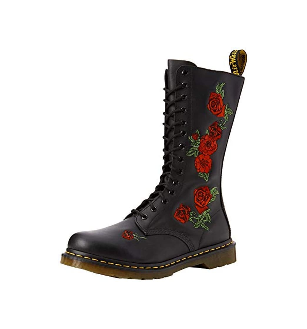 Product Dr. Martens VONDA Embroidery Black - Botas de Agua para Mujer