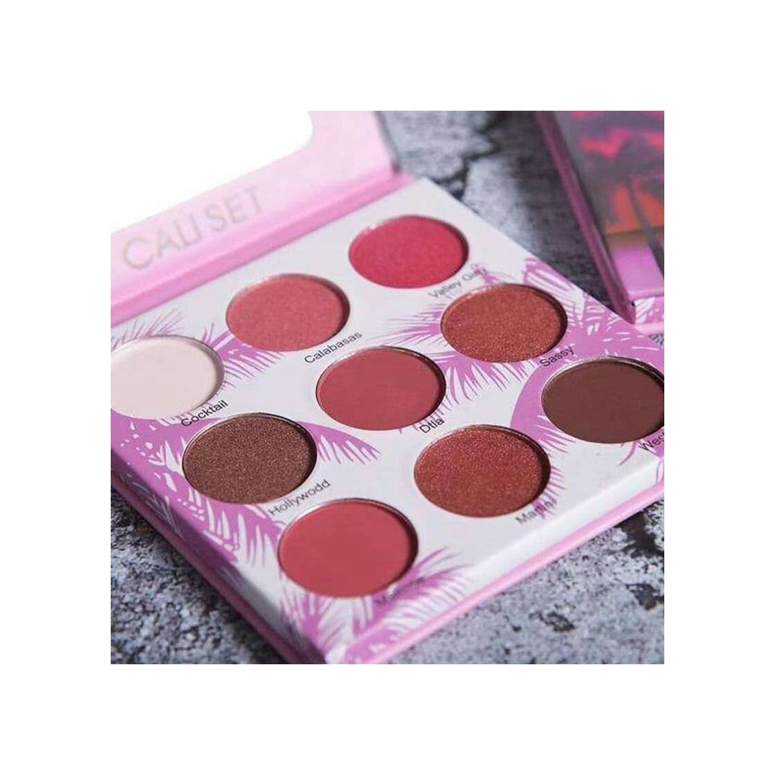 Producto paleta de sombra caliset