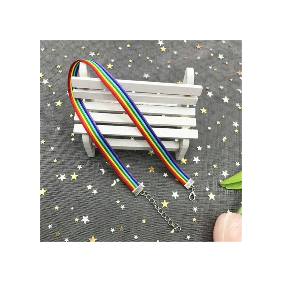 Producto choker rainbow