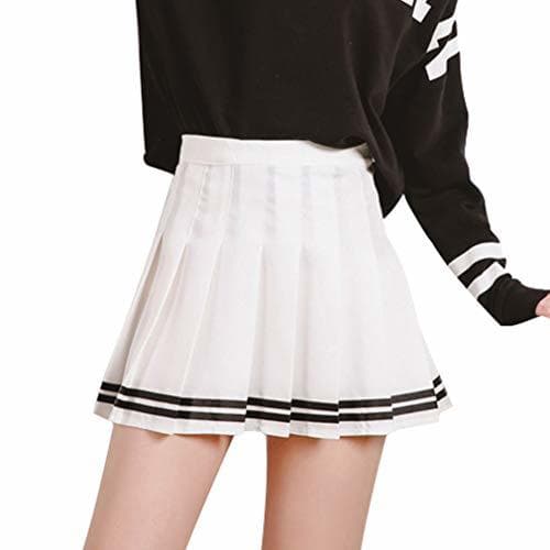 Producto hibote Mujeres Falda A Cuadros Estilo Lolita Harajuku Kawaii Faldas A Rayas