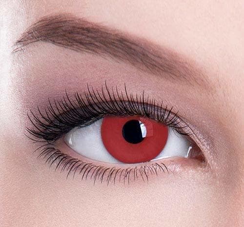 Producto Lentes de contacto de color rojo vampiro – Ideal para Halloween