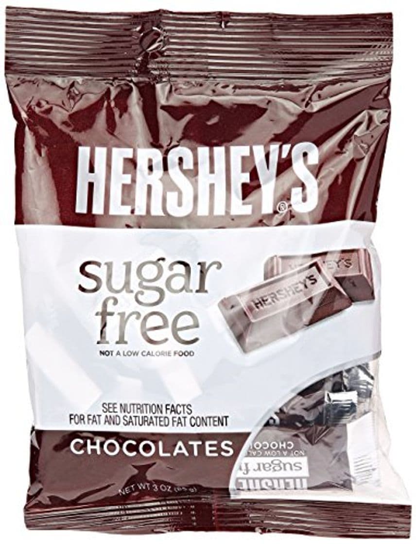 Producto Hershey's Sugar Free Chocolate Candy, 3-Ounce Bag