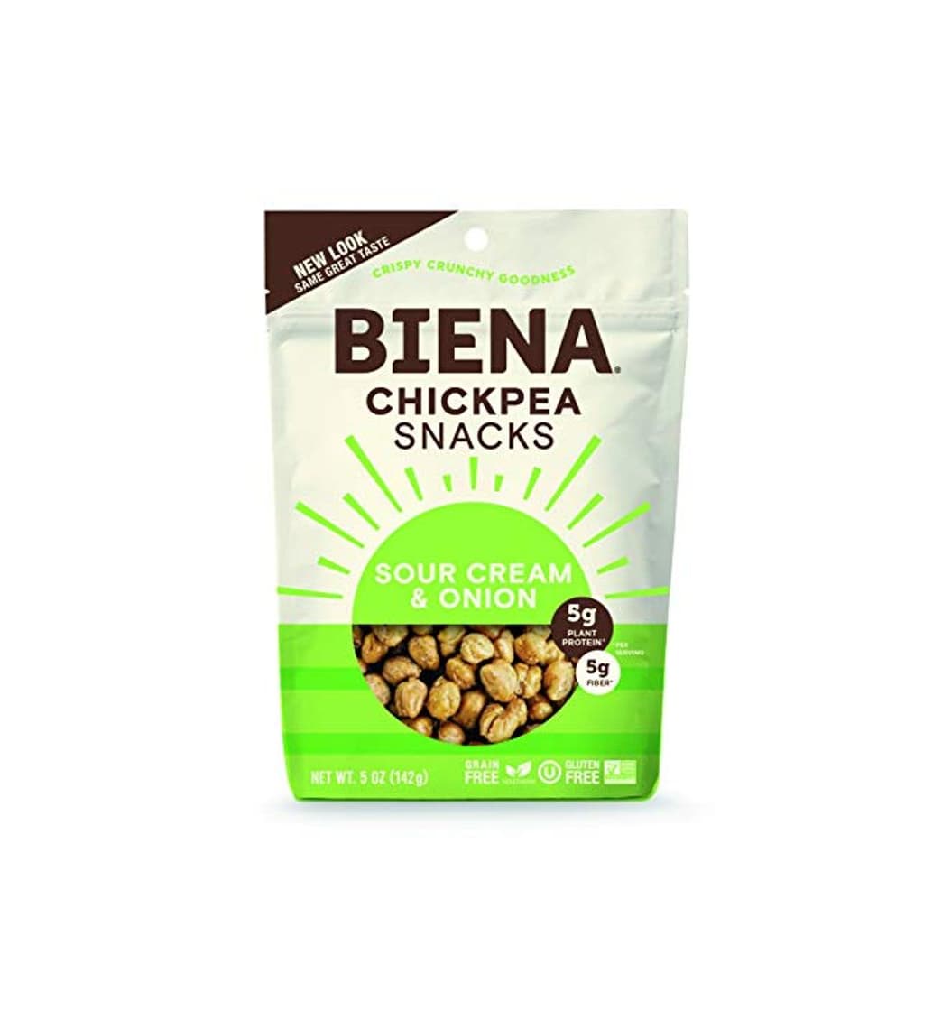 Producto Biena - Gluten Free Chickpea Snacks Sour Cream & Onion - 5