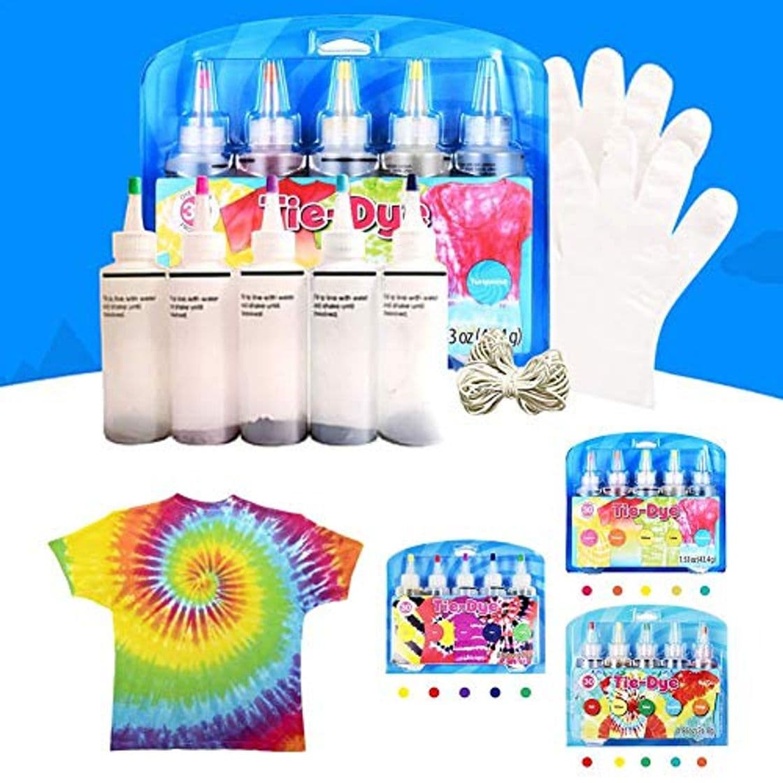 Product Kit De 15 Colores Tie-dye