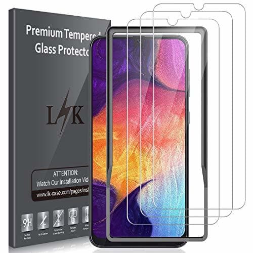 Product LK Protector de Pantalla para Samsung Galaxy A50 Cristal Templado