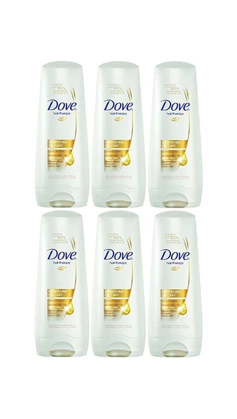 Producto Acondicionar Cuidados secretos Ritual de volumen 6 botellas de 200 ml de Dove.