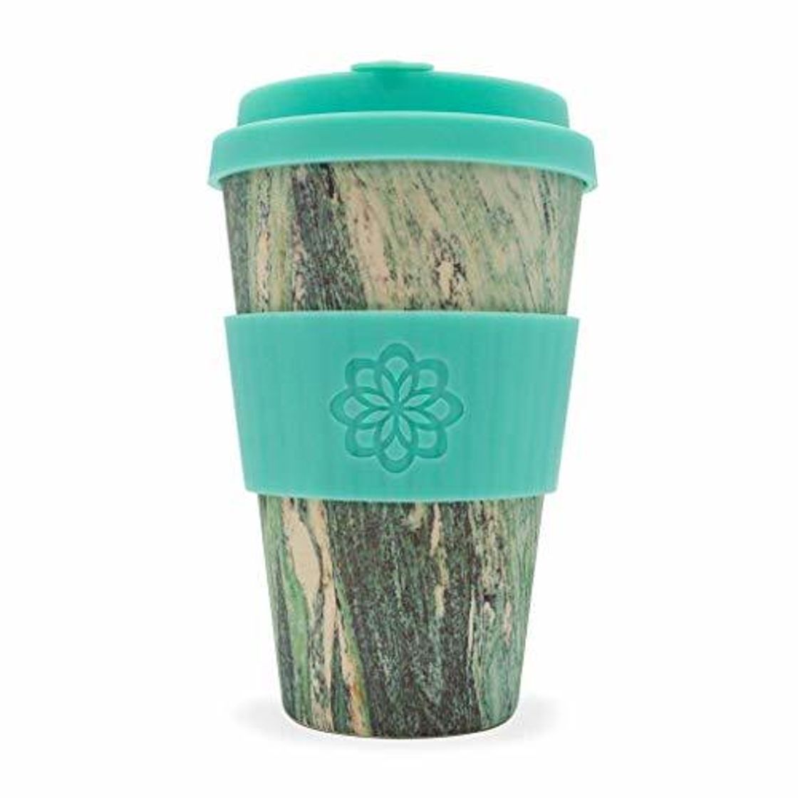 Place Ecoffee Cup Marmo Verde Multicolor, Turquesa Café 1pieza(s) tazón - Taza/Vaso