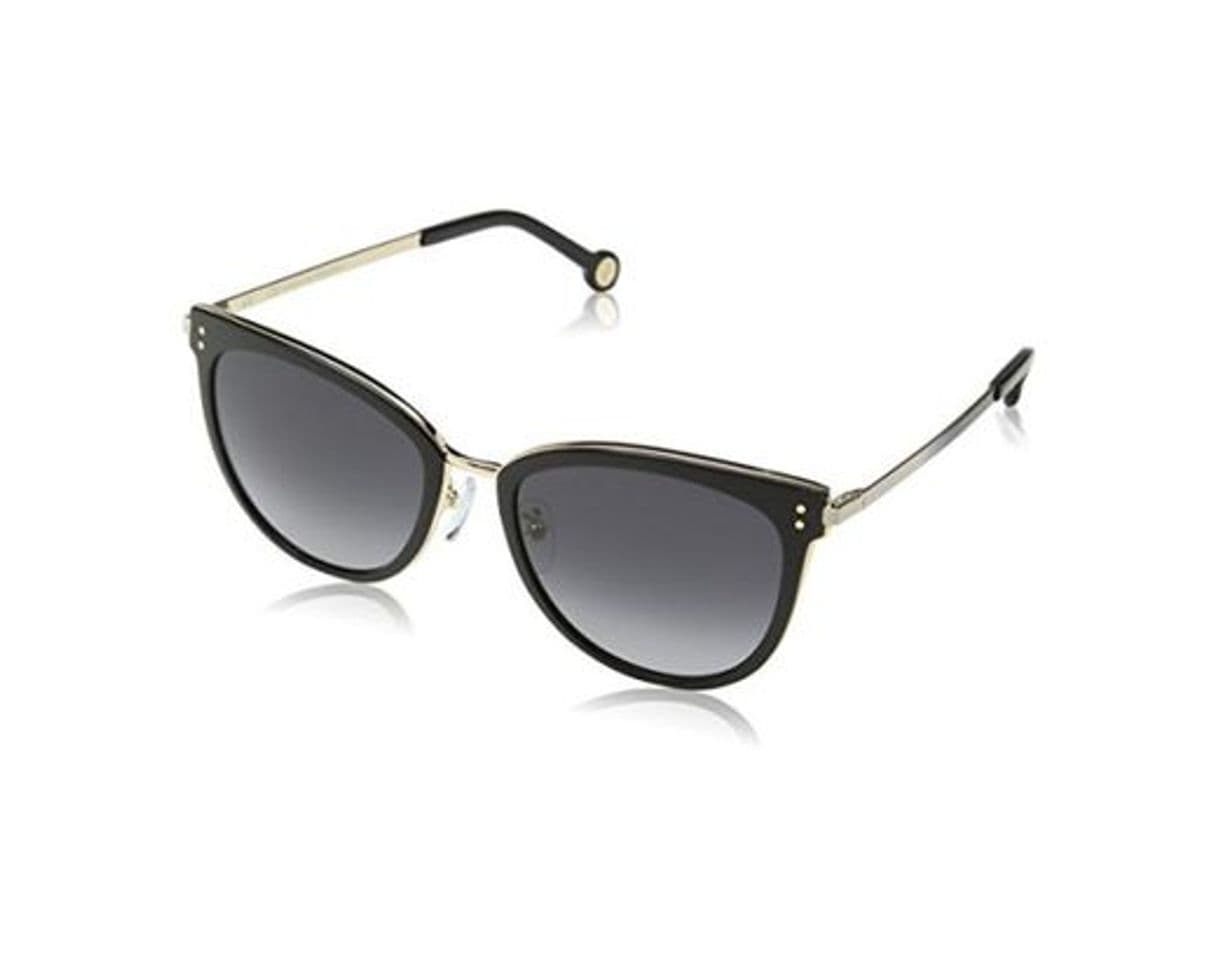 Fashion Carolina Herrera Mujer SHE102 Gafas de sol, Dorado