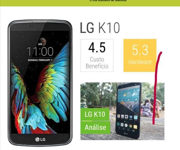 Product LG K10