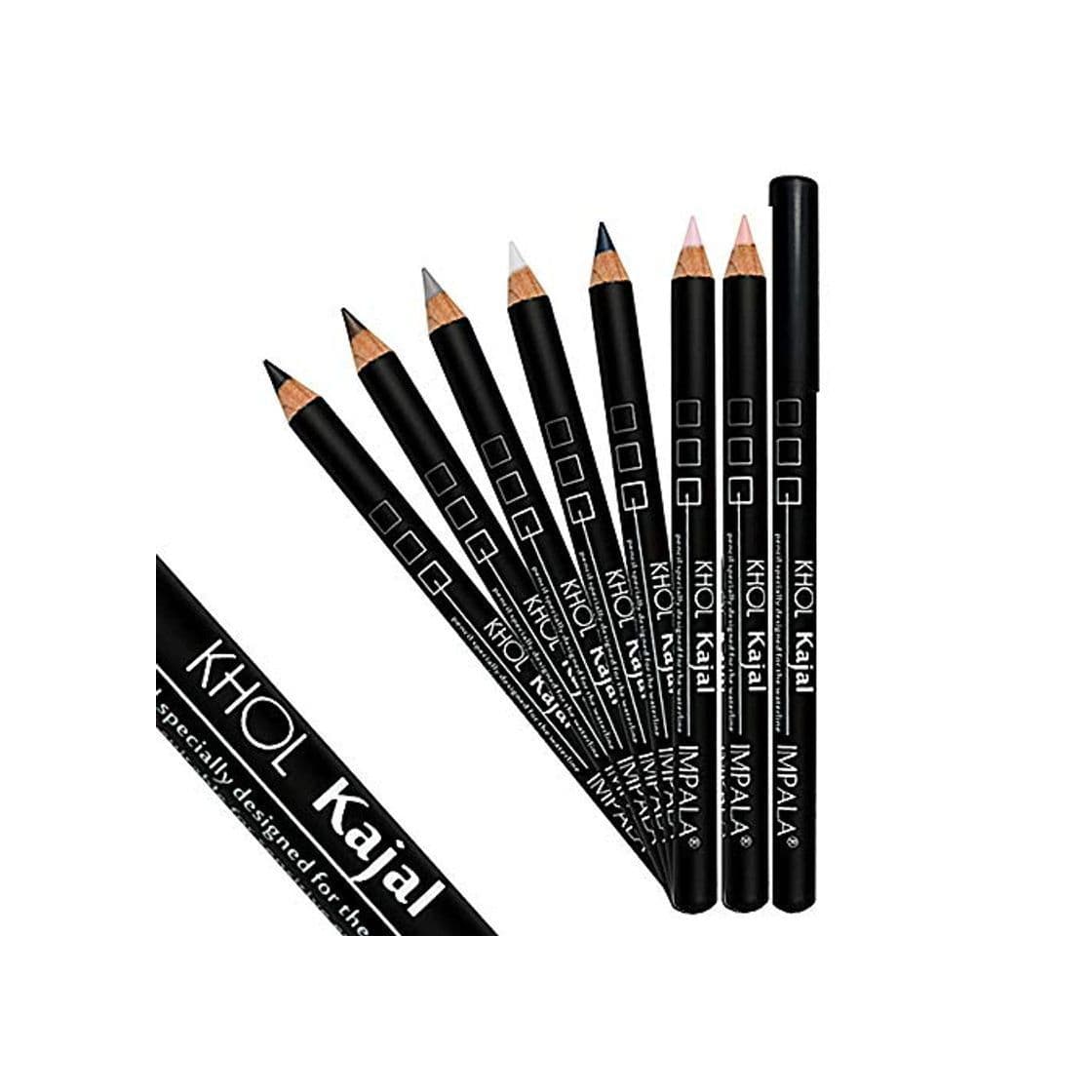 Belleza Lápiz Khol para Ojos Waterproof Color 81 Negro Intenso de Impala