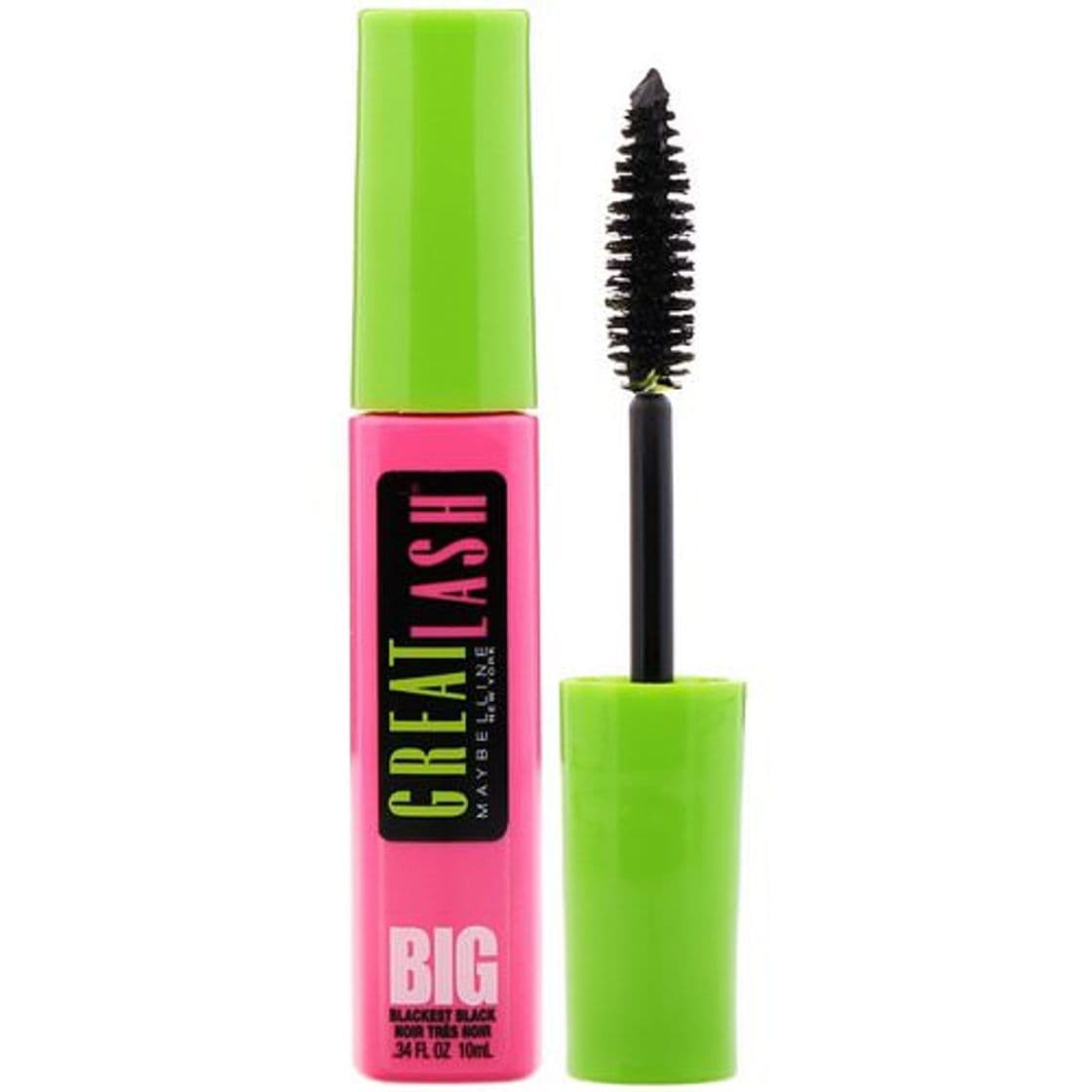 Moda Máscara Big Great Lash, 130 Blackest Black, 10 ml