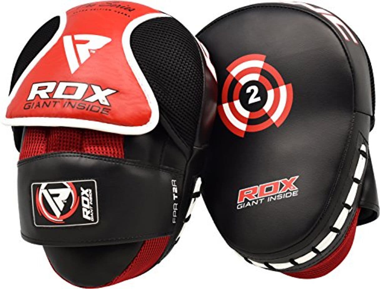 Product RDX  Manoplas Boxeo Paos Muay Thai Kick Boxing Artes Marciales Patada Pad  Entrenamiento 