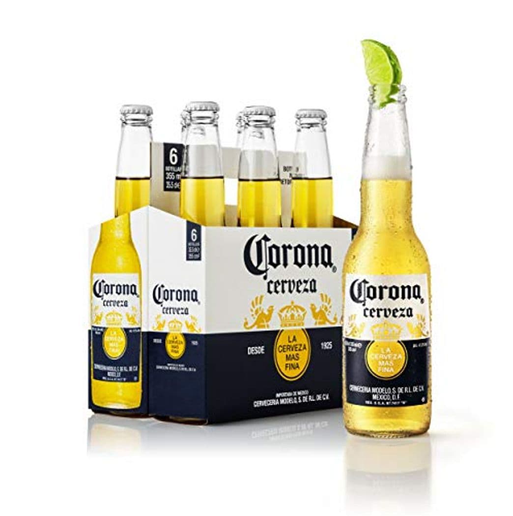 Place Corona  Cerveza - Paquete de 6 x 355 ml - Total