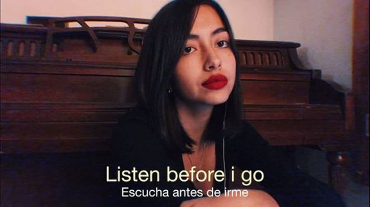 Moda listen before i go-Billie Eilish (cover español) 🥰🥰🥰