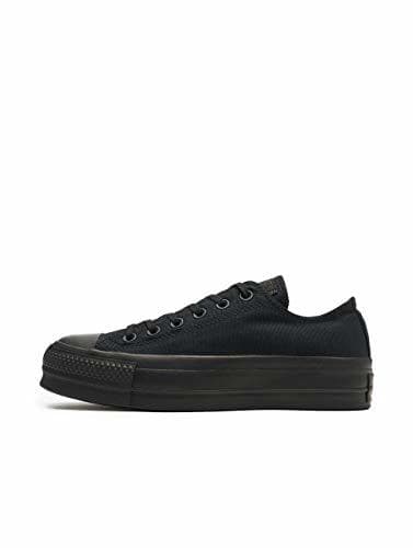 Moda Converse C Taylor All Star Lift Clean OX Chuck Sneaker Canvas Black