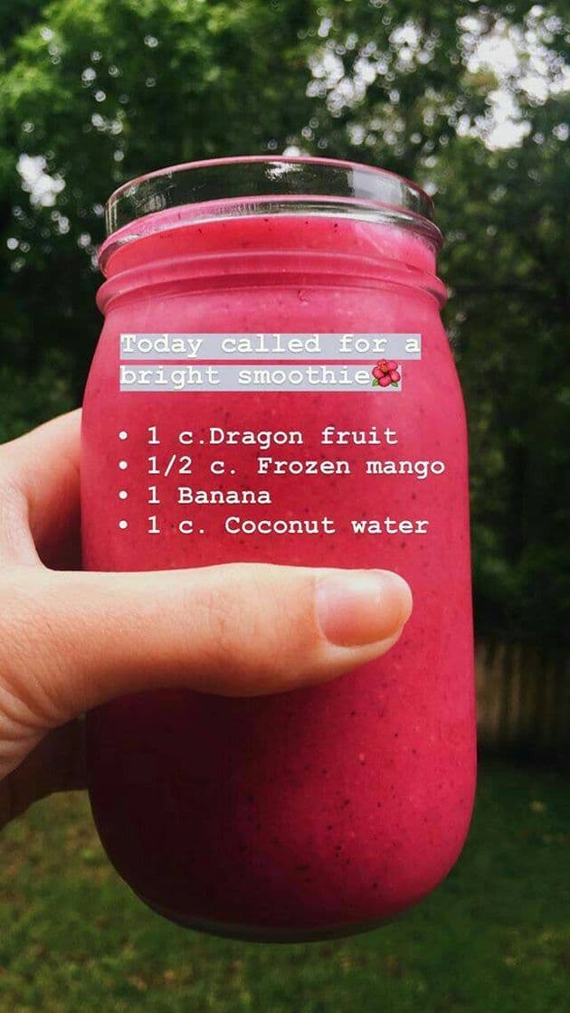 Fashion smoothie