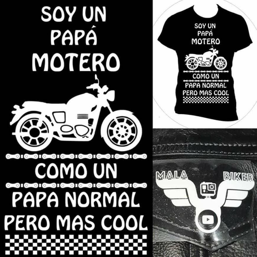 Fashion Playera Papa Motero