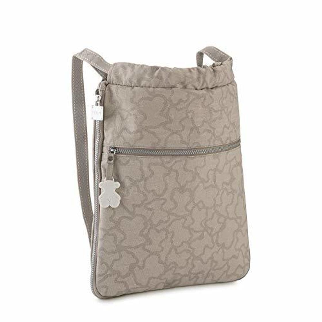 Moda Tous Caine Kaos N, Bolso Mochila para Mujer, Gris