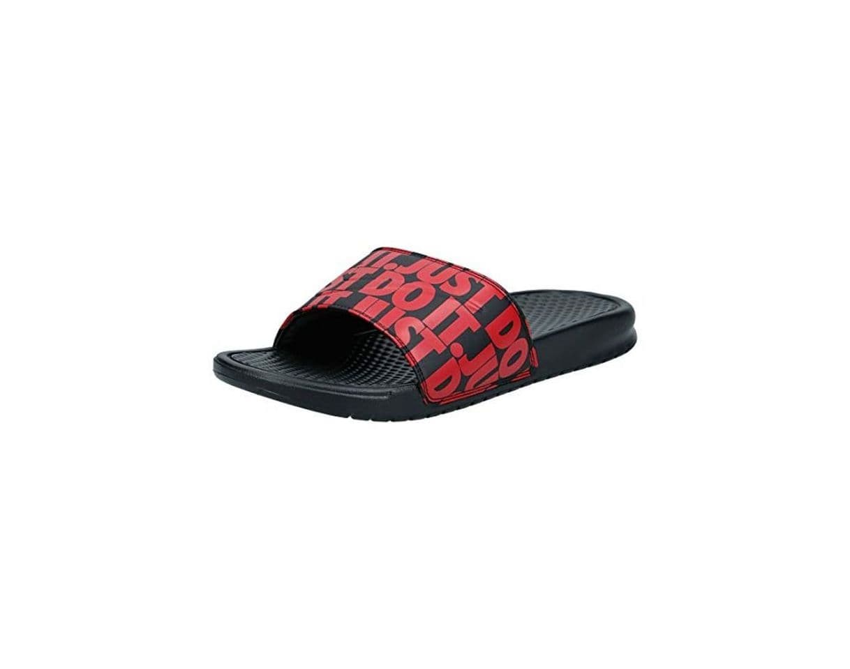 Product Nike Benassi JDI Print, Zapatos de Playa y Piscina para Hombre, Negro