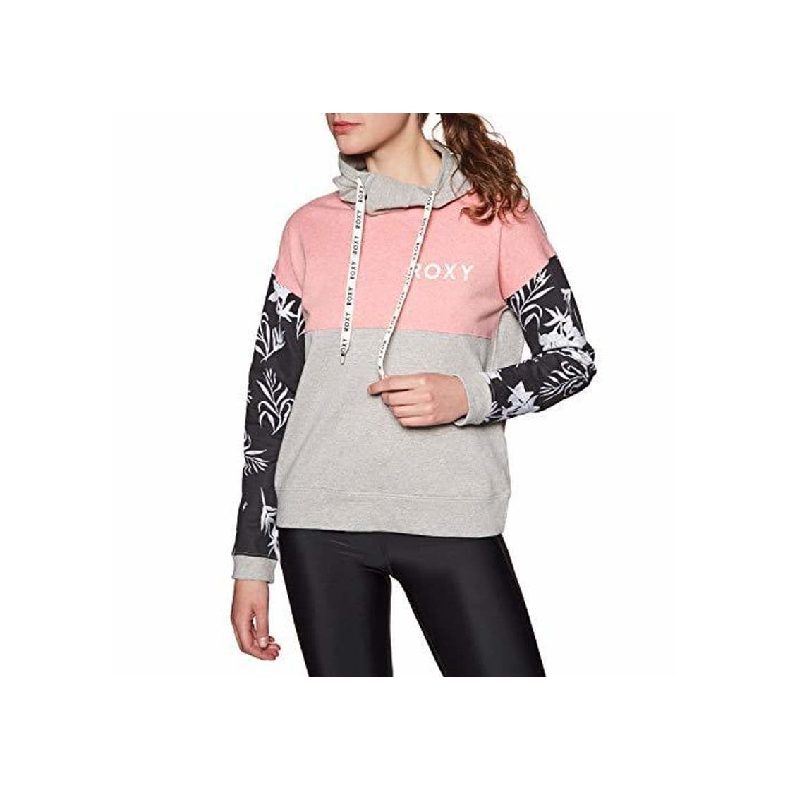 Fitness ROXY Smile Everydays-Sudadera con Capucha para Mujer