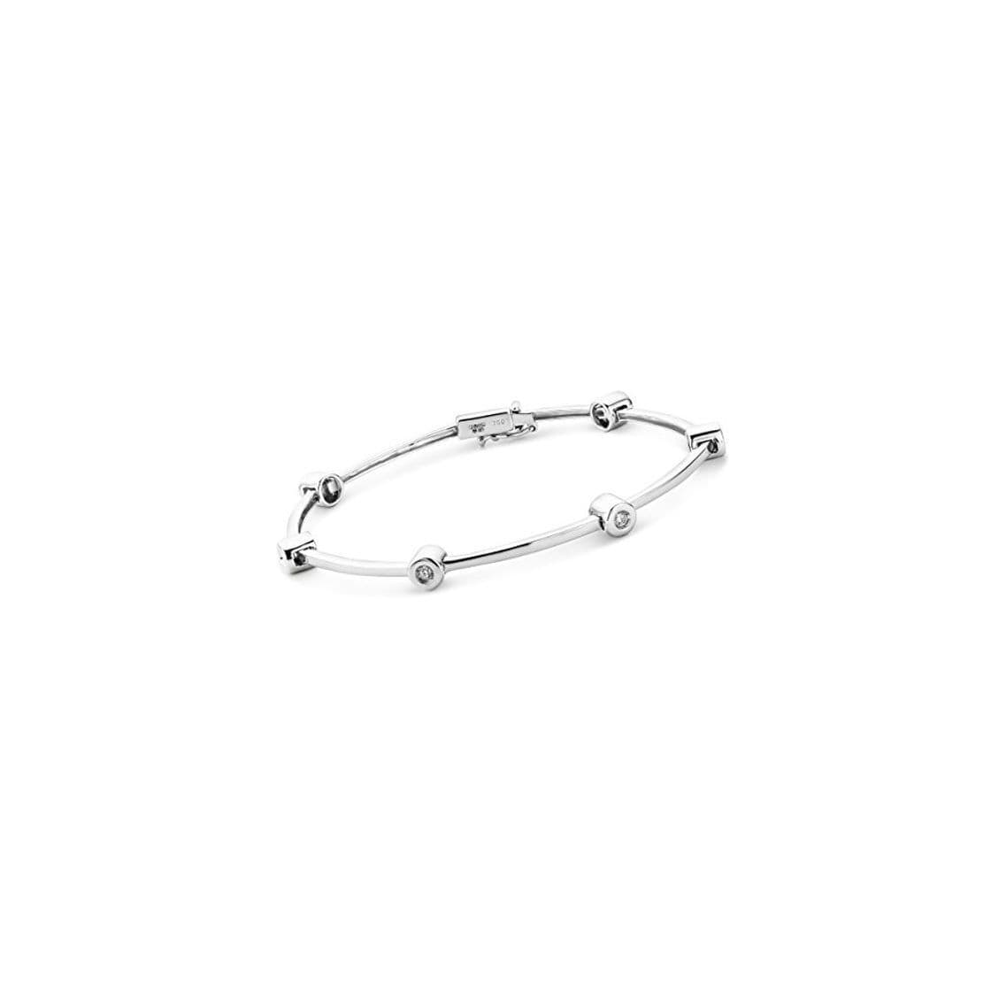 Product Orovi pulsera de señora brazalete 0.23 Ct diamantes en oro blanco de