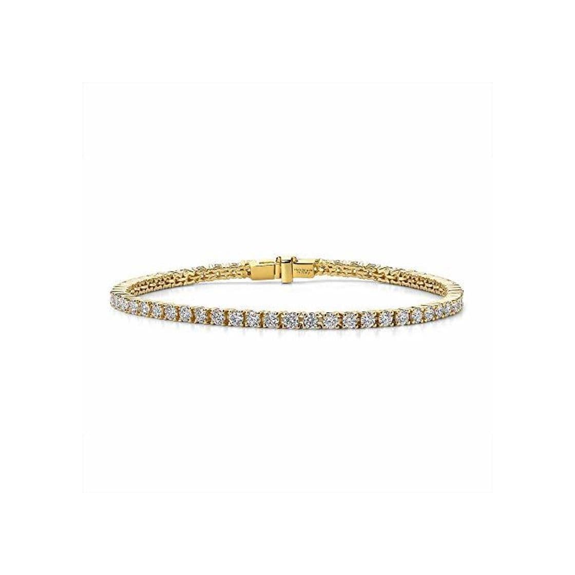 Product Orovi - Pulsera de mujer de oro amarillo de 4 ct y