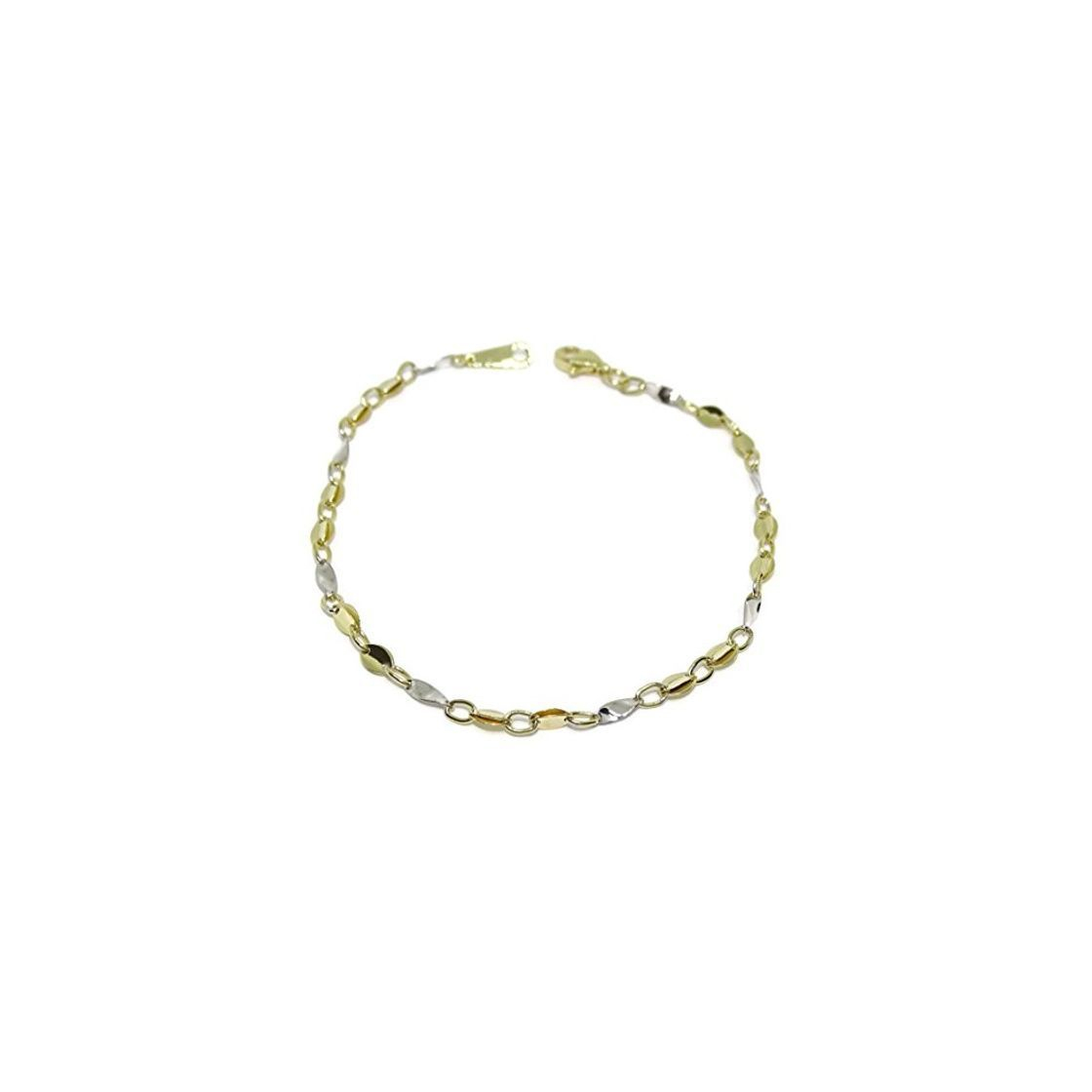 Product Pulsera para Mujer de Oro Amarillo y Oro Blanco de 18k con