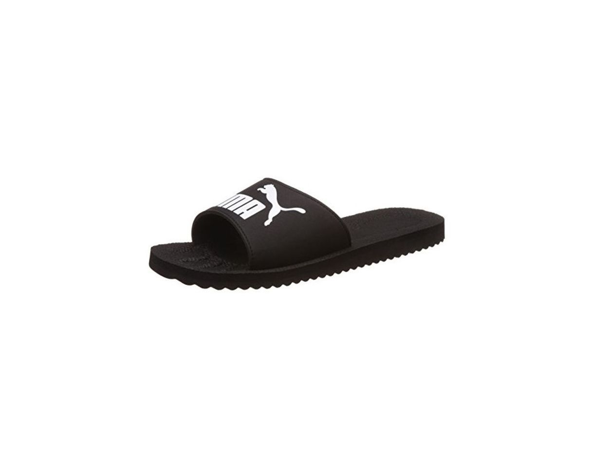 Fashion PumaPurecat - Zapatos de playa y piscina  adultos unisex, Negro -