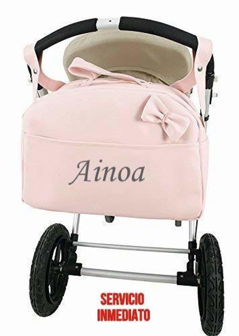 Product Bolso Carrito Bebe Polipiel Personalizado con nombre bordado