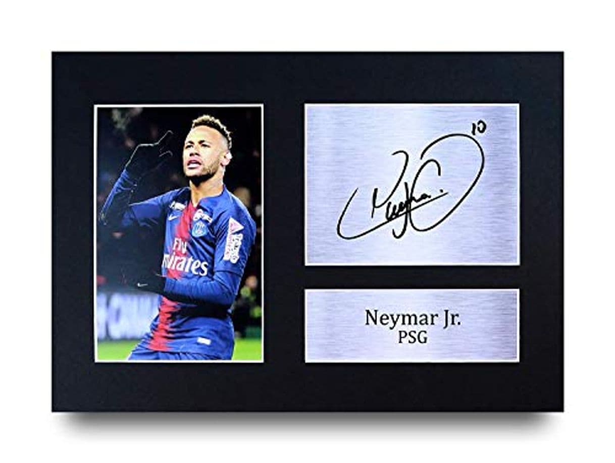 Elemento de la categoría hogar HWC Trading Neymar Jr A4 Sin Marco Regalo De Visualización De Fotos