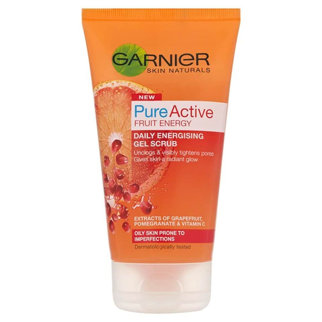 Moda Garnier Pure Active Daily Energising Gel Scrub for Oily Skin 150ml ...