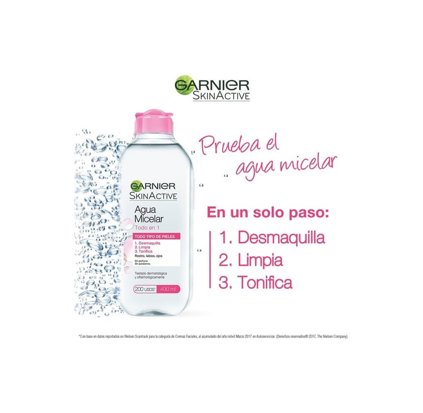 Beauty Garnier - Agua micelar p.s.400 ml