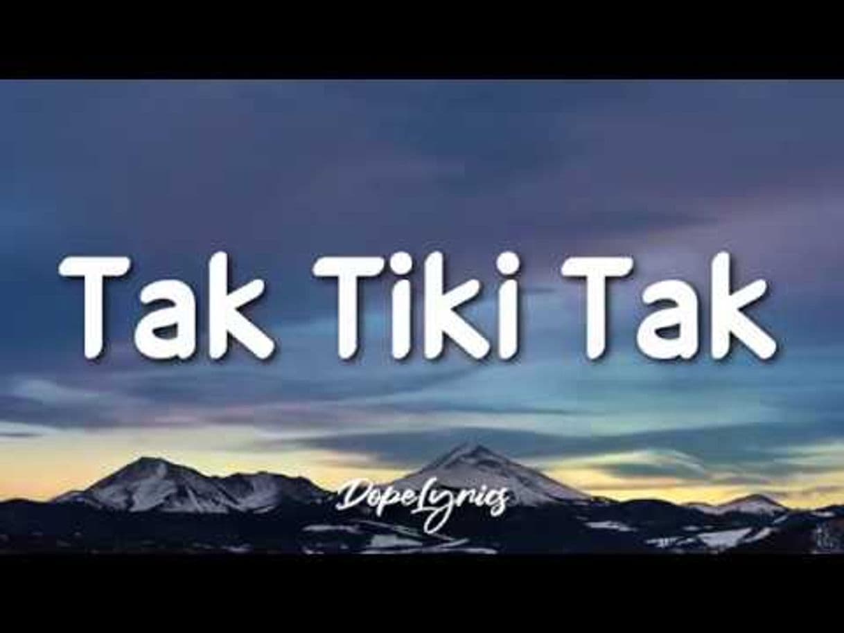 Fashion Tak Tiki Tak - Harry Nach (Letra/Lyrics) - YouTube