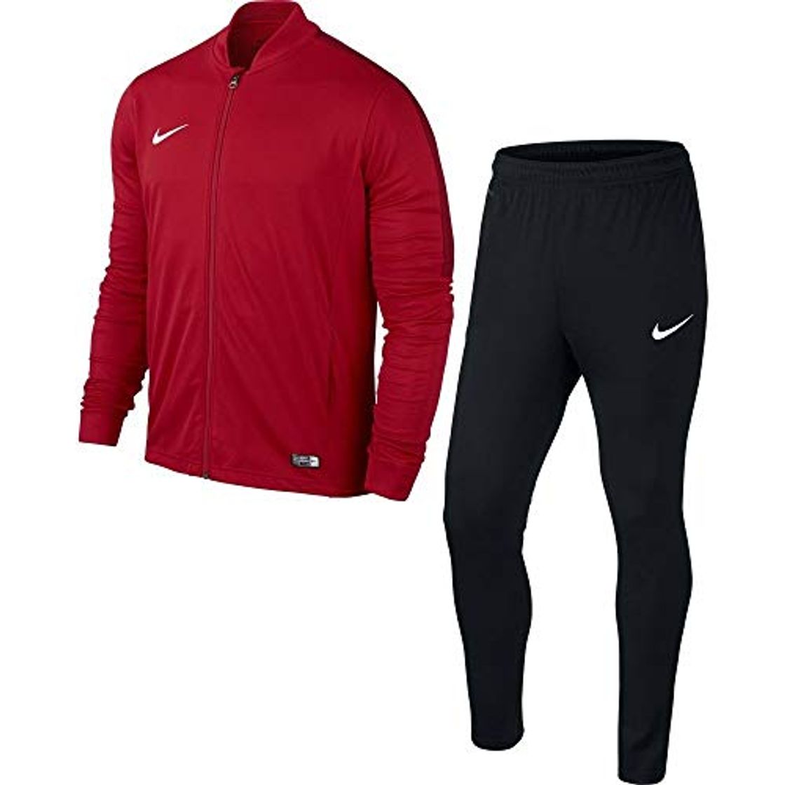 Moda Nike Academy16 Knt Tracksuit 2, Chándal Para Hombre, Rojo / Negro /