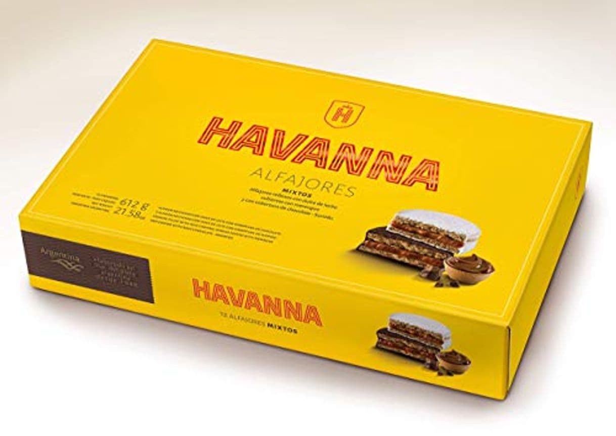 Producto HAVANNA- Alfajores mixtos 12 unidades- 612 grs