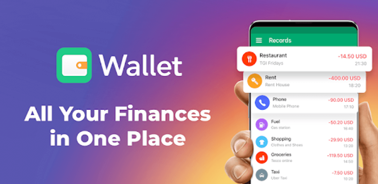 Fashion Wallet - Gestor de Finanças