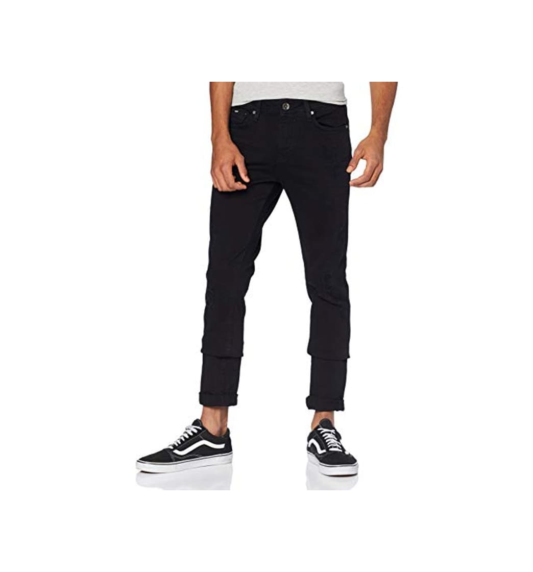 Product Gas Jeans Sax Zip Vaqueros Skinny, Negro