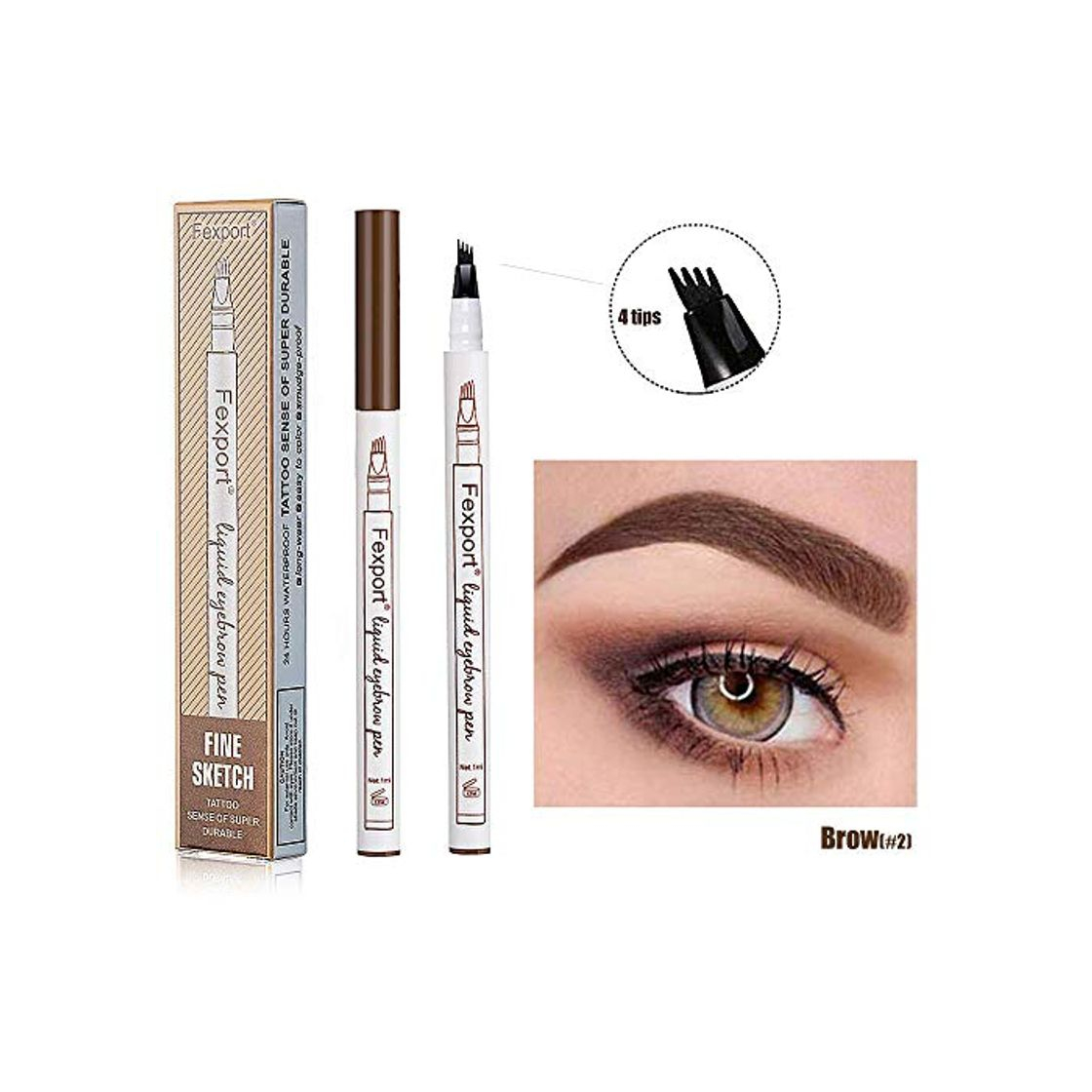 Beauty Lapiz de Cejas Waterproof