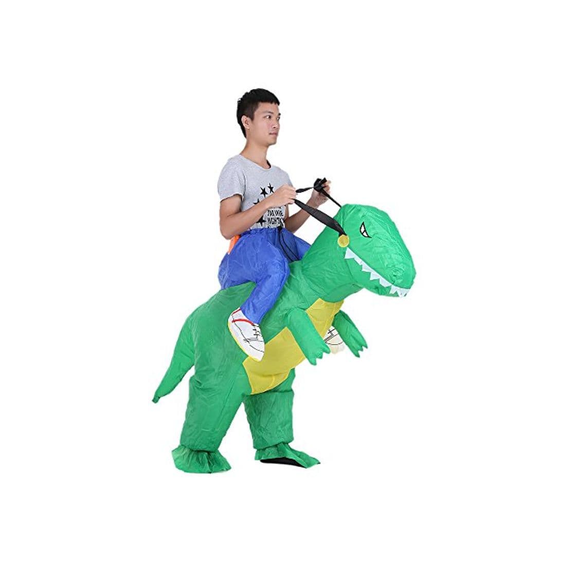 Product Anself - Disfraz Inflable de Dinosaurio para Fiesta